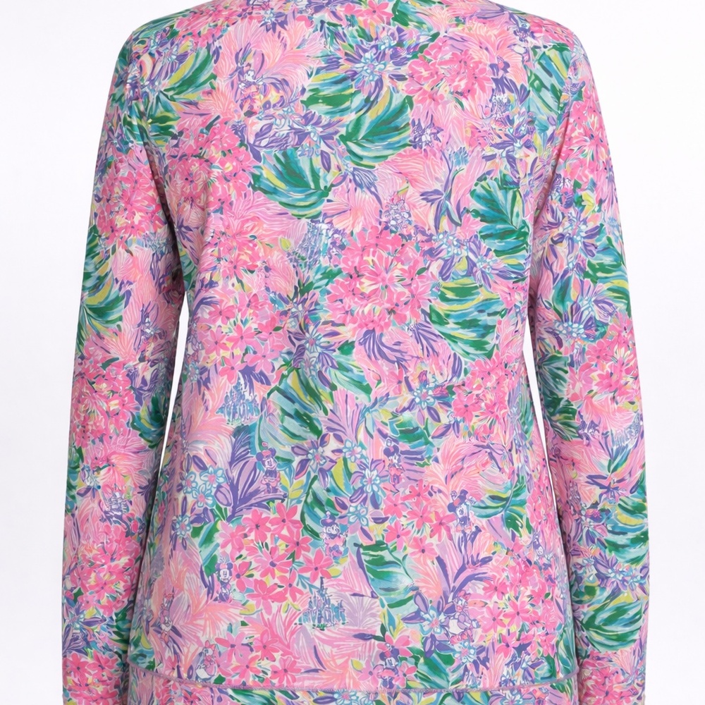 Lilly Pulitzer Disney Parks Dreamin' Minnie Mouse Daisy Duck Long Sleeve Large - Picture 2 of 5